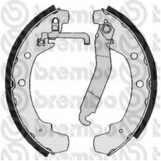 S 85 510 BREMBO Комплект тормозных колодок