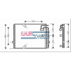 1422601 KUHLER SCHNEIDER Конденсатор, кондиционер