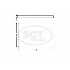 SA 1131 SCT Фильтр, воздух во внутренном пространстве