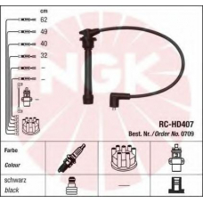0709 NGK Комплект проводов зажигания