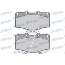 AC058509D AC Delco Комплект тормозных колодок, дисковый тормоз