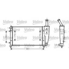 734457 VALEO Радиатор, охлаждение двигателя