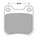 FBP-0718 FREMAX Комплект тормозных колодок, дисковый тормоз