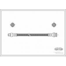 19030446 CORTECO Тормозной шланг