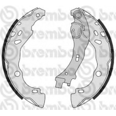 S 23 523 BREMBO Комплект тормозных колодок