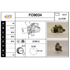 FO9034 SNRA Стартер