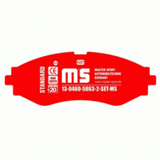 13046058592-SET-MS MASTER-SPORT Комплект тормозных колодок, дисковый тормоз