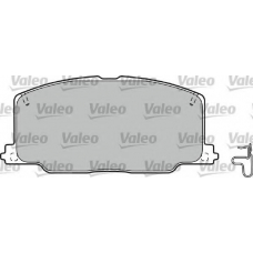 540456 VALEO Комплект тормозных колодок, дисковый тормоз