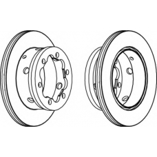 FCR191A FERODO Тормозной диск