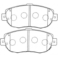 PN-1324 JNBK Колодки тормозные