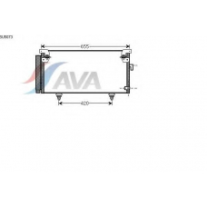 SU5073 AVA Конденсатор, кондиционер