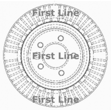 FBD1552 FIRST LINE Тормозной диск
