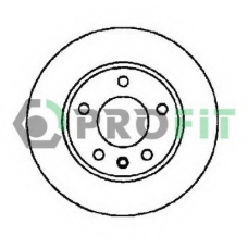 5010-1311 PROFIT Тормозной диск