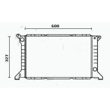 RM0103 EQUAL QUALITY Радиатор, охлаждение двигателя