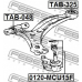 TAB-325 FEBEST Подвеска, рычаг независимой подвески колеса