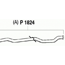 P1824 FENNO Труба выхлопного газа