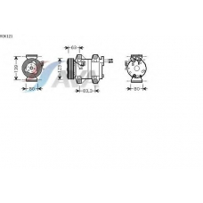 VOK121 AVA Компрессор, кондиционер