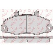 626.1059 VILLAR Комплект тормозных колодок, дисковый тормоз