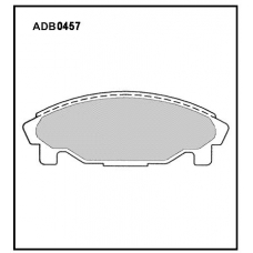 ADB0457 Allied Nippon Тормозные колодки