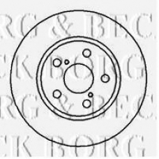 BBD4103 BORG & BECK Тормозной диск