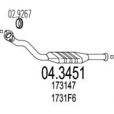 04.3451 MTS Катализатор