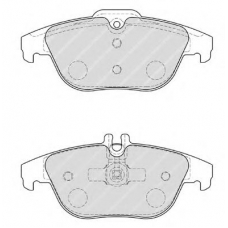 FDB1980 FERODO Комплект тормозных колодок, дисковый тормоз