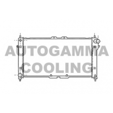 102140 AUTOGAMMA Радиатор, охлаждение двигателя