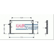 3229001 KUHLER SCHNEIDER Конденсатор, кондиционер