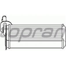 108 614 TOPRAN Теплообменник, отопление салона