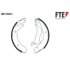 BB1308A1 FTE Комплект тормозных колодок
