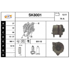 SK8001 SNRA Генератор