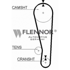 4157 FLENNOR Ремень ГРМ