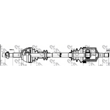 210034 GSP Приводной вал