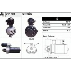 911701 EDR Стартер