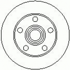 6025 00 KAWE Тормозной диск