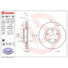 BS 8772 BRECO Тормозной диск