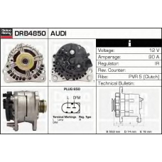 DRB4850 DELCO REMY Генератор