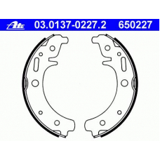 03.0137-0227.2 ATE Комплект тормозных колодок