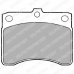 LP578 DELPHI Комплект тормозных колодок, дисковый тормоз