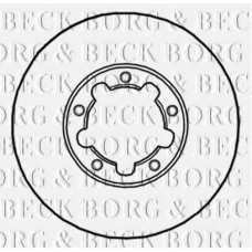 BBD5232 BORG & BECK Тормозной диск