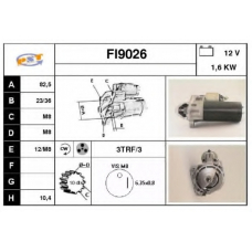 FI9026 SNRA Стартер