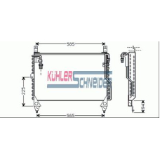 0318601 KUHLER SCHNEIDER Конденсатор, кондиционер