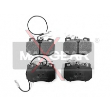 19-0454 MAXGEAR Комплект тормозных колодок, дисковый тормоз