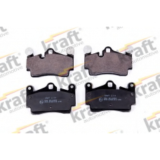 6010890 KRAFT AUTOMOTIVE Комплект тормозных колодок, дисковый тормоз