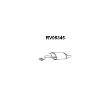 RV05345 VENEPORTE Глушитель выхлопных газов конечный