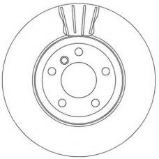 562350JC JURID Тормозной диск
