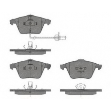 SP 432 SCT Комплект тормозных колодок, дисковый тормоз