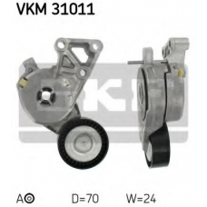 VKM 31011 SKF Натяжной ролик, поликлиновой  ремень