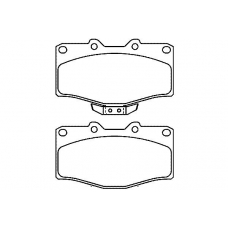 21784 150  0 5 T4047 TEXTAR Колодки тормозные