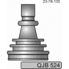 QJB524 QUINTON HAZELL Комплект пылника, приводной вал